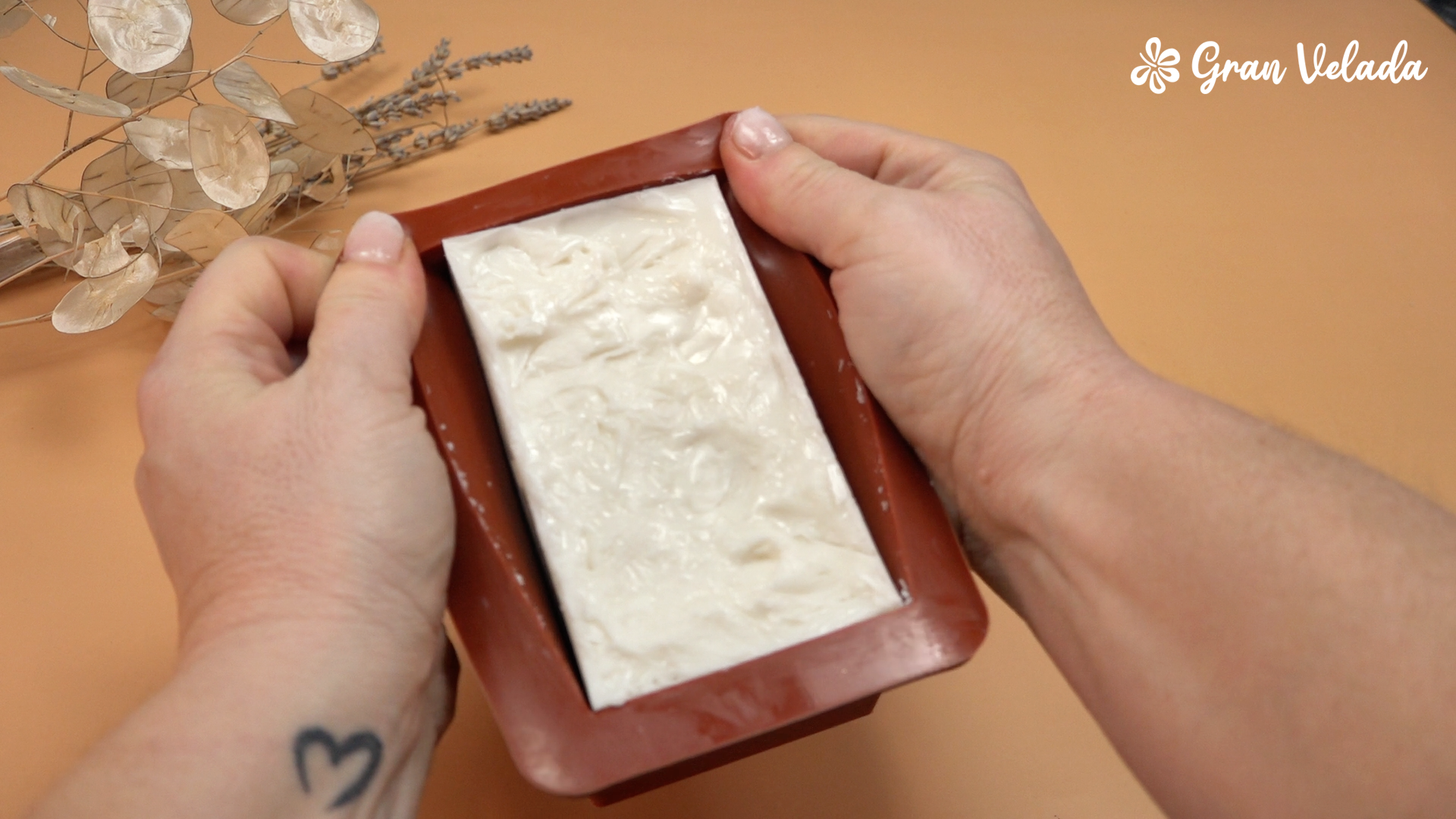 Démoulage du savon
