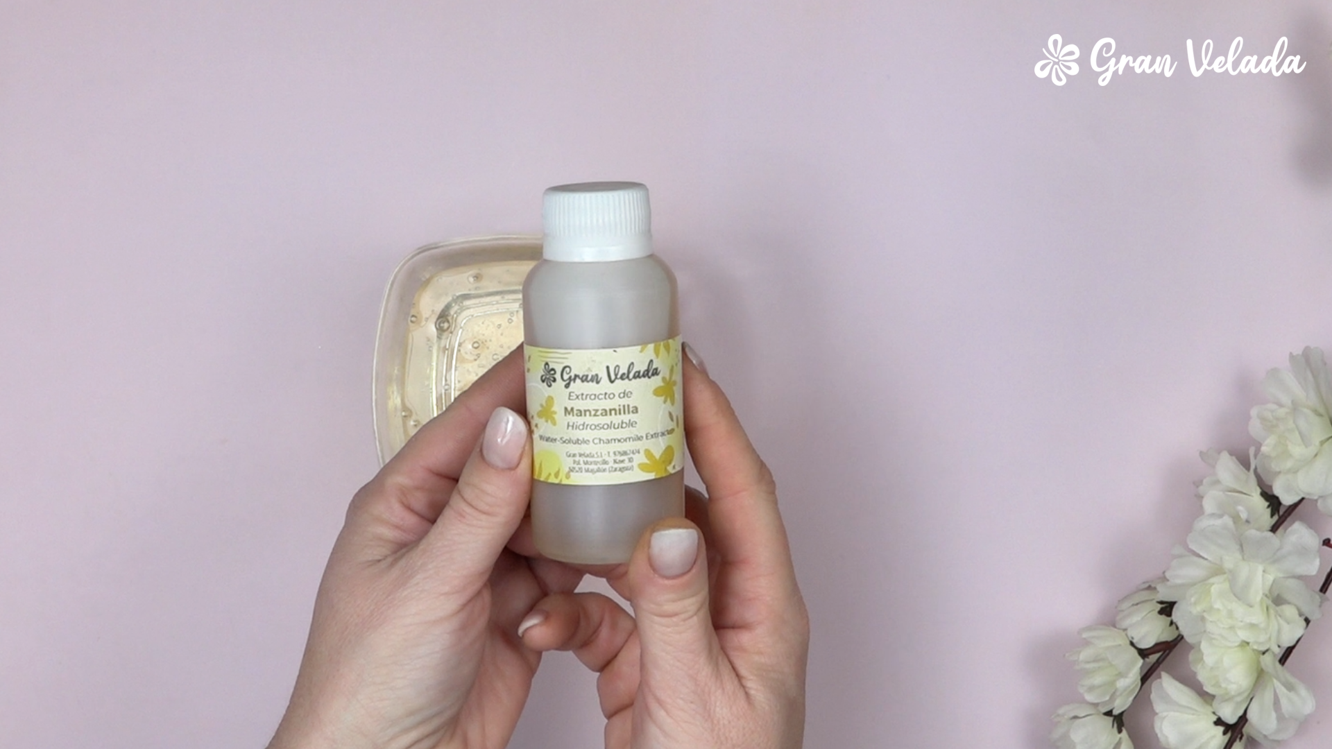 Extrait de camomille pour cosmétique maison