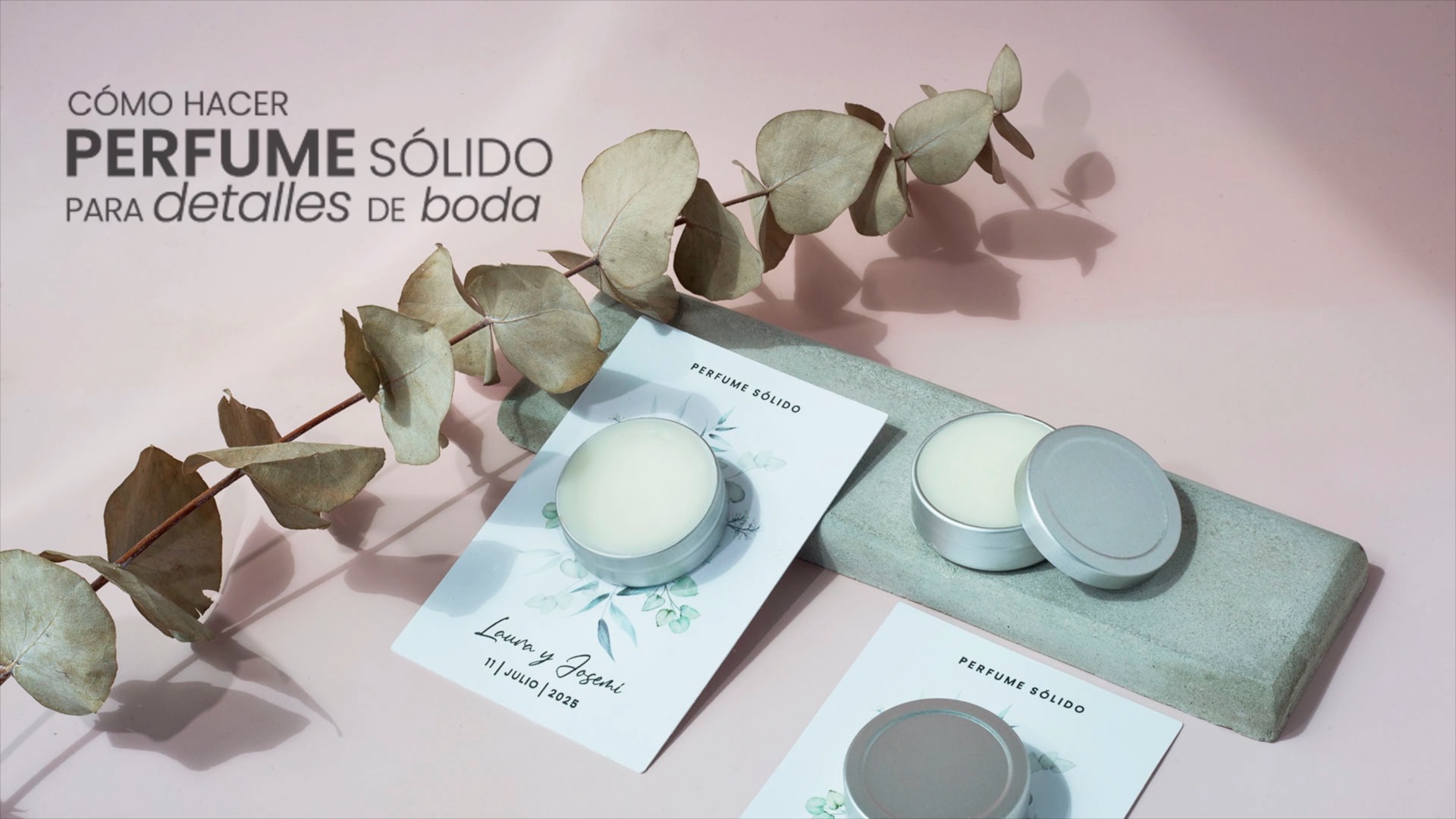 Perfume sólido para comunión