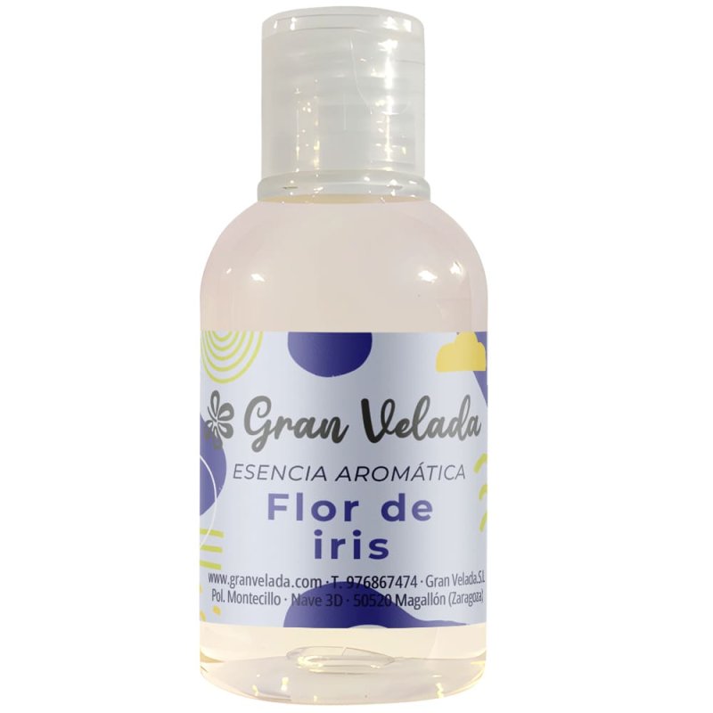 Esencia aromática de flor de iris
