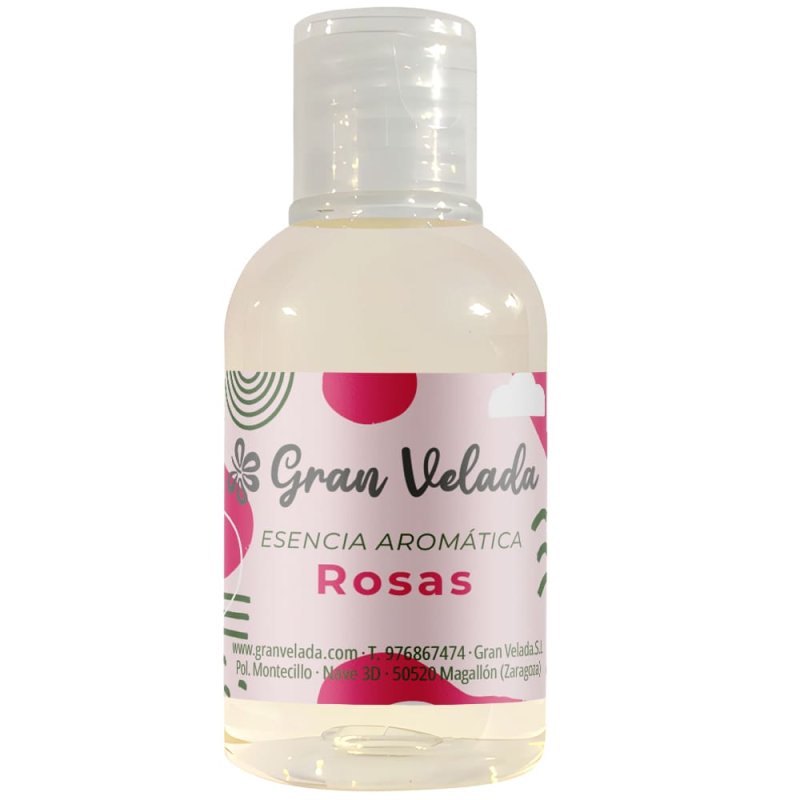 Esencia aromática de rosas