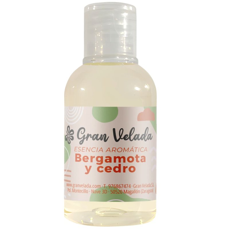 Esencia aromática de bergamota y cedro