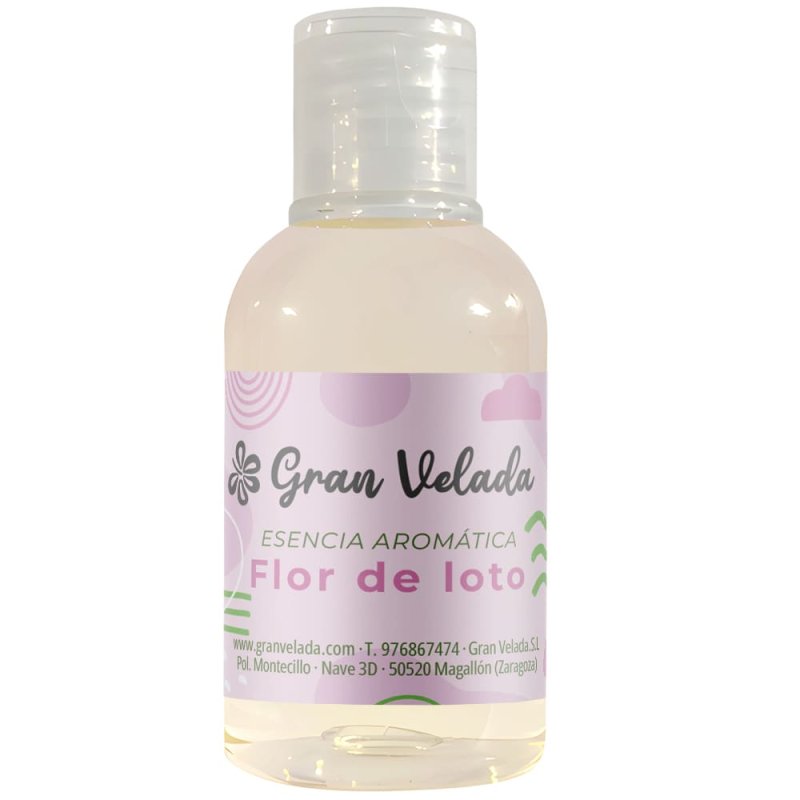 Esencia aromática de flor de loto
