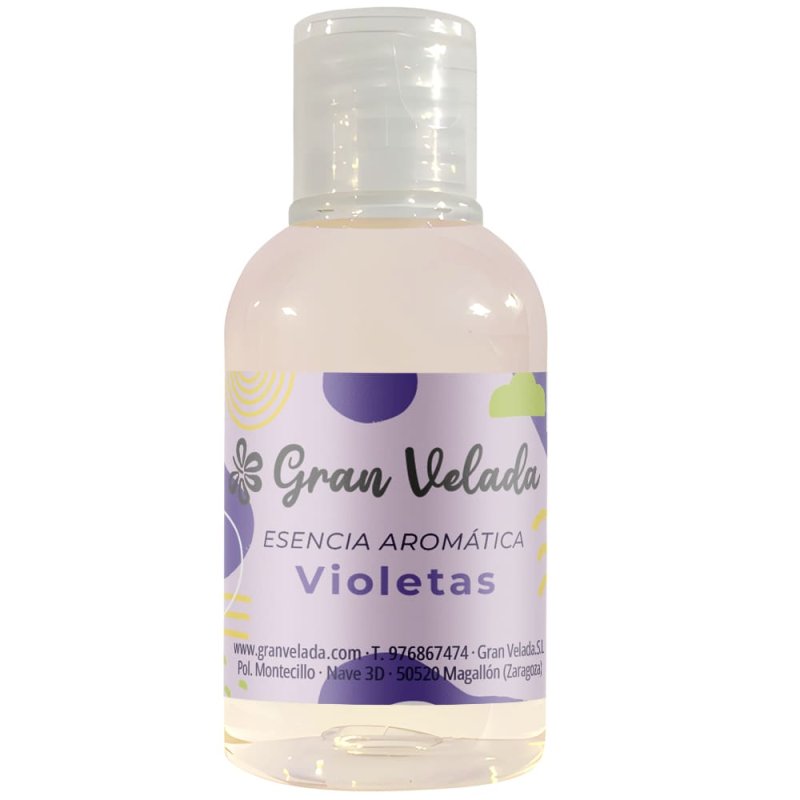 Esencia aromática de violetas