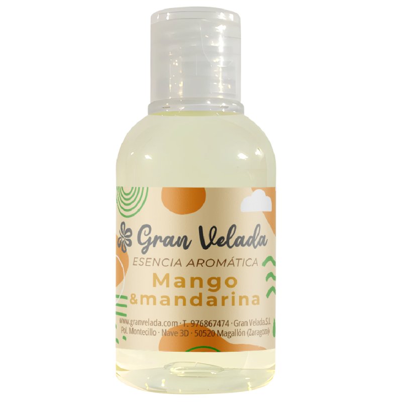 Esencia aromática de mango y mandarina