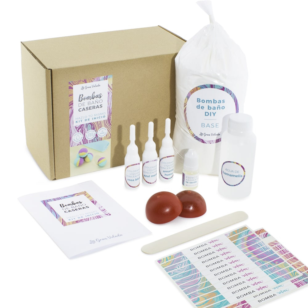 Kit para hacer bombas de baño caseras