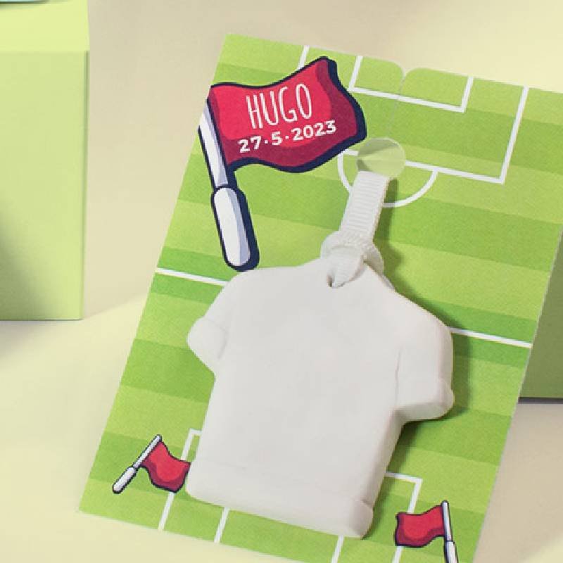 Kit cómo hacer cerámica perfumada futbol